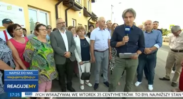 Mieszkańcy Leszna domagają się informacji o przebiegu linii kolejowej Przasnysz–Zegrze [wideo]
