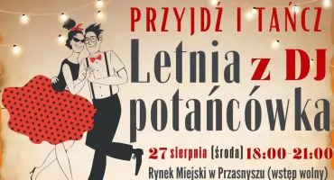 Letnia potańcówka na zakończenie wakacji – Przasnysz tańczy razem!