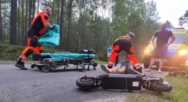 Wypadek z udziałem 15-latka na hulajnodze elektrycznej 