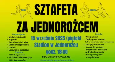 Sztafeta za Jednorożcem – sportowa integracja na stadionie w Jednorożcu