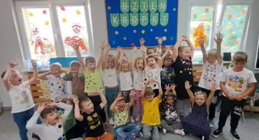 Dzień Kropki w Oddziale Przedszkolnym w Starej Krępie