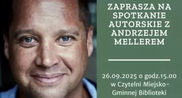 Spotkanie autorskie z Andrzejem Mellerem