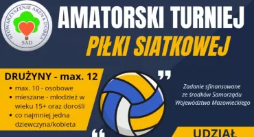 Siatkarska pasja powraca – zapraszamy na Amatorski Turniej!