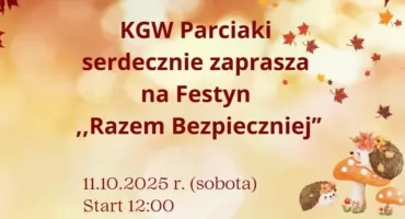 Festyn „Razem Bezpieczniej” w Parciakach – dzień pełen atrakcji i wspólnego działania!