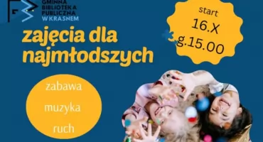 Radosne zajęcia pełne zabawy, muzyki i ruchu w Krasnem