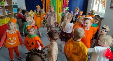 Bal Jesieni w Oddziale Przedszkolnym w Starej Krępie