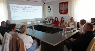 KSeF – nowy system fakturowania coraz bliżej. Przedsiębiorcy z gminy Chorzele szkolą się i pytają, co ich czeka