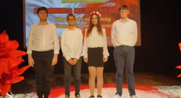 Uczniowie z Leszna na konkursie recytatorskim