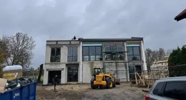 Budowa Gminnej Instytucji Kultury w Bogatem nabiera tempa