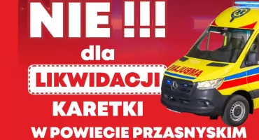 Nie dla ograniczenia pracy karetki w Jednorożcu – podpisz petycję!
