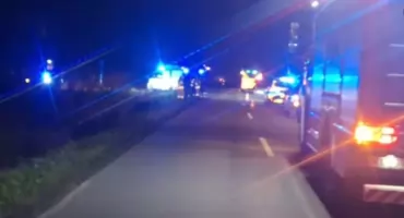 Wypadek na skrzyżowaniu Klin–Grądy. Służby zareagowały błyskawicznie