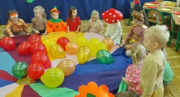 Bal Jesieni u przedszkolaków w Lesznie
