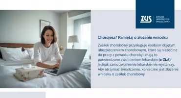 Nie wystarczy samo zwolnienie. Chorobowe tylko na wniosek