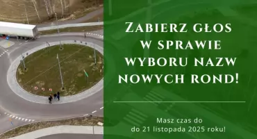 Rusza głosowanie na nazwy nowych rond w Gminie Chorzele!