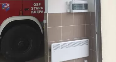 Remont garażu OSP w Starej Krępie zakończony!