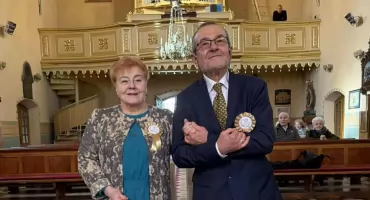 Złote Gody Ewy i Sylwestra Bąków – piękny jubileusz w Bogatem