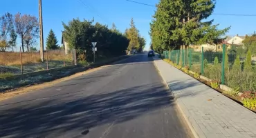 Remont drogi relacji Dobrzankowo – Leszno zakończony