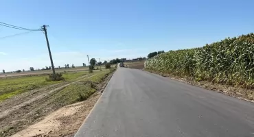 Mchowo – kolejny odcinek drogi w Gminie Przasnysz przebudowany