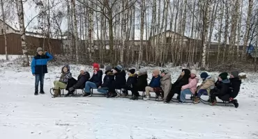 Zimowa zabawa w Bogatem