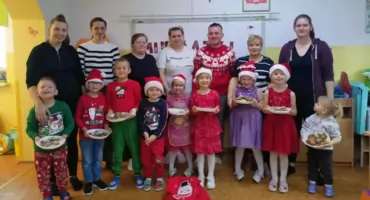 Warsztaty piernikowe z rodzicami w Oddziale Przedszkolnym w Dobrzankowie
