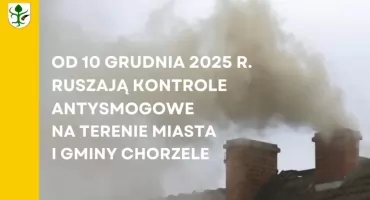 Kontrole antysmogowe w Mieście i Gminie Chorzele. Rusza akcja na rzecz czystego powietrza
