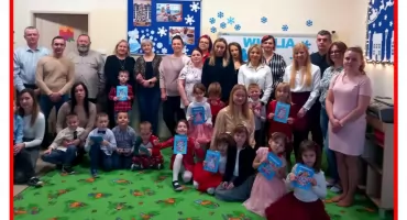 Wspólne kolędowanie w Oddziale Przedszkolnym w Bogatem