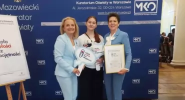 Empatia i wrażliwość docenione – szkoła w Czernicach Borowych z prestiżowym wyróżnieniem Kuratora Oświaty