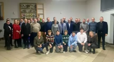 Strażacka Wigilia w Krasnem – świąteczne spotkanie druhów, młodzieży i gości