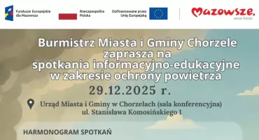 Spotkania informacyjno-edukacyjne o ochronie powietrza