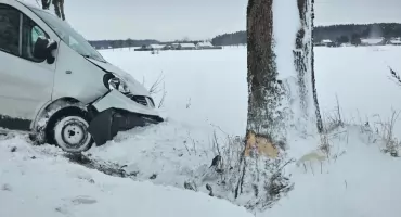 Na wielu drogach panują trudne warunki. Policja apeluje o ostrożność!