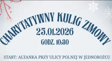Charytatywny kulig w Jednorożcu – zimowa zabawa połączona z pomocą