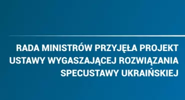 Rząd wygasza specustawę ukraińską. Nowe zasady wsparcia od marca 2026 roku