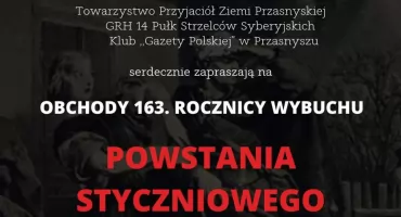 Obchody 163. rocznicy wybuchu Powstania Styczniowego w Przasnyszu