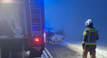 Wypadek drogowy w miejscowości Żbiki – działania służb ratunkowych