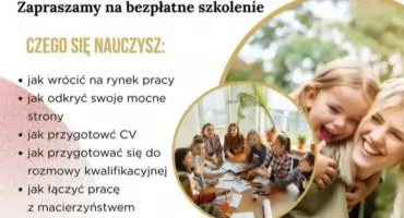 Aktywna mama – wsparcie, wiedza i motywacja w drodze do zawodowej niezależności