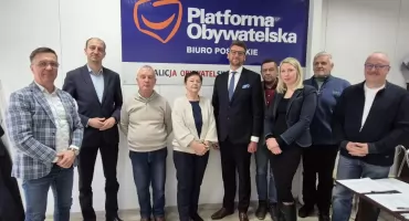Łukasz Chrostowski nowym przewodniczącym Koalicji Obywatelskiej w powiecie przasnyskim