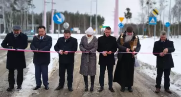 Mazowieckie inwestycje drogowe: oficjalne otwarcie dwóch nowych rond w gminie Chorzele