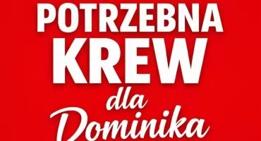 Pilny apel o krew dla 17-letniego Dominika. Trwa walka o jego życie