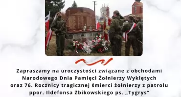 W Zielonej uczczą pamięć „Żołnierzy Wyklętych” i poległych z patrolu „Tygrysa”