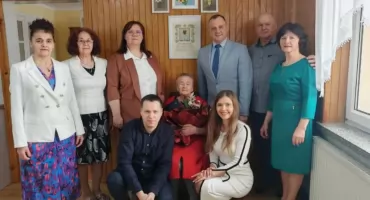 Wyjątkowy jubileusz w gminie Krasne. Pani Krystyna Żbikowska świętowała setne urodziny