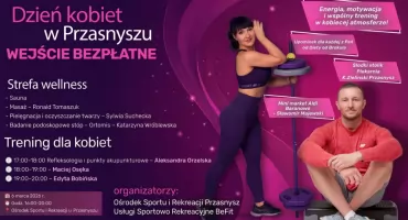 Przasnysz szykuje wyjątkowy Dzień Kobiet. Będzie aktywnie, relaksująco i z kobiecą energią