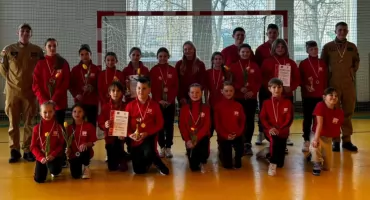 Młodzi strażacy z Chorzel na podium. Emocjonujące zawody sportowo-pożarnicze