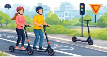 Hulajnogi elektryczne coraz popularniejsze. Policja przypomina o zasadach bezpieczeństwa