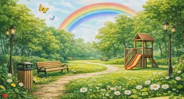 Nowy park przy ul. Polnej w Jednorożcu otwarty dla mieszkańców