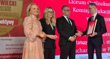 Technikum z Przasnysza liderem w regionie w Rankingu Perspektywy 2026