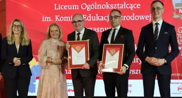 Sukces przasnyskiego liceum w rankingu „Perspektywy”. LO im. KEN ze srebrną tarczą