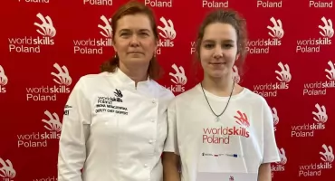 Zofia Młynarska wśród młodych talentów kulinarnych – uczennica z Chorzel w ogólnopolskiej rywalizacji SkillsPoland 2026