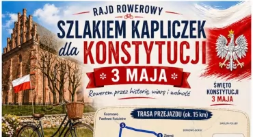 Majówka na dwóch kółkach. Czernice Borowe zapraszają na rodzinny rajd rowerowy