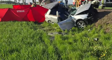 Z Ostatniej chwili: Tragiczny poranek w Przasnyszu. Dwie osoby nie żyją. DK57 zablokowana