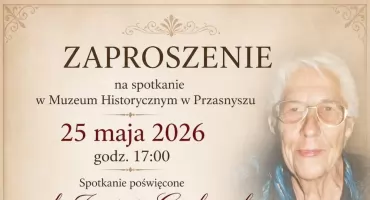 „Wspomnienia czynią człowieka wiecznym”. Wyjątkowy wieczór pamięci o prof. Janinie Grabowskiej w Przasnyszu